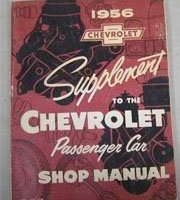 1956 Chevrolet Bel Air Service Manual Supplement