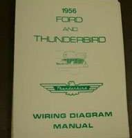1956 Ford Mainline Wiring Diagram Manual