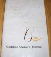 1956 Cadillac Series 62 Owner's Manual