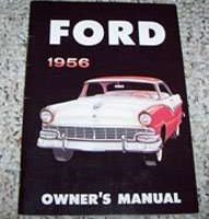 1956 Ford Customline Owner's Manual