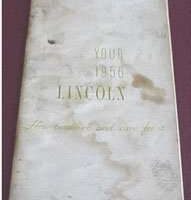 1956 Lincoln Premier Owner's Manual