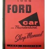 1956 Ford Thunderbird Shop Service Repair Manual