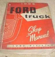 1956 Ford B-Series School Bus Service Manual