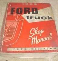 1956 Ford F-100 Truck Service Manual