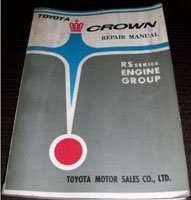 1958 Toyota Crown Engine Service Repair Manual