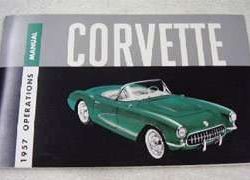 1957 Chevrolet Corvette Owner's Manual