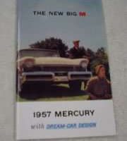 1957 Mercury Monterey, Montclair & Colony Park Owner's Manual