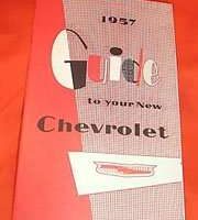 1957 Chevrolet Nomad Owner's Manual