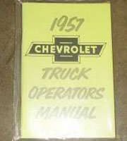 1957 Chevrolet Truck Owner's Manual