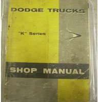 1957 Dodge Trucks K Series Service Manual