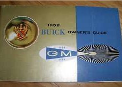 1958 Buick Roadmaster Owner's Manual