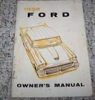 1958 Ford Fairlane, Country Squire & Ranchero Owner's Manual