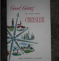 1958 Chrysler Town & Country Owner's Manual