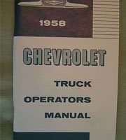 1958 Chevrolet Truck Owner's Manual