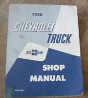 1958 Chevrolet Truck Shop Service Manual