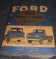 1958 Ford F-250 Truck Parts Catalog