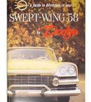 1958 Dodge Royal & Custom Royal Owner's Manual