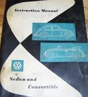 1958 Volkswagen Beetle Owner's Manual