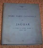 1960 Jaguar Mark II 3.4L & 3.8L Spare Parts Catalog