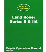 1965 Land Rover Series II & Series IIA Shop Service Repair Manual