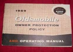 1959 Oldsmobile 88 & Ninety-Eight Owner's Manual