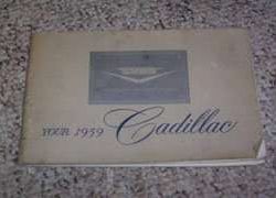 1959 Cadillac Sixty Speical Owner's Manual