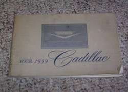1959 Cadillac Deville Owner's Manual