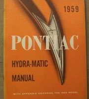 1959 Pontiac Bonneville, Catalina & Star Chief Hydra-Matic Service Manual