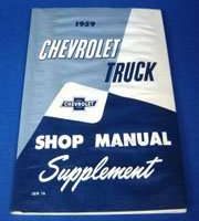 1959 Chevrolet Truck Service Manual Supplement