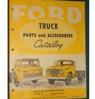 1959 Ford F-Series Trucks Parts Catalog