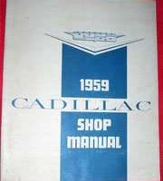 1959 Cadillac 6700 Fleetwood 75 Shop Service Manual