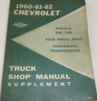 1962 Chevrolet Truck Service Manual Supplement