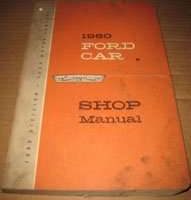 1960 Ford Fairlane Service Manual