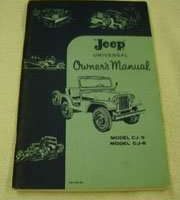 1960 Jeep CJ-5, CJ-6 Owner's Manual