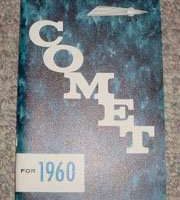 1960 Mercury Comet Owner's Manual