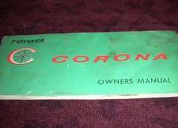 1960 Toyota Corona Owner's Manual