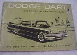1960 Dodge Dart Owner's Manual