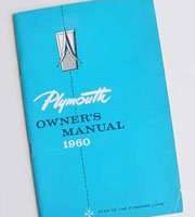1960 Plymouth Belvedere, Savoy & Fury Owner's Manual