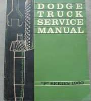 1960 Dodge Truck & Power Wagon Service Manual