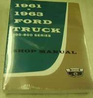 1961 Ford F-Series Truck 100-800 Service Manual