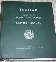 1961 Jaguar E-Type 3.8L Grand Touring Series I Models Service Repair Manual