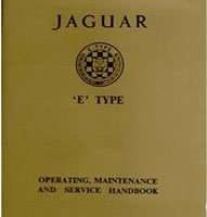 1962 Jaguar E-Type Series I Owner's Manual