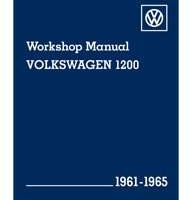 1962 Volkswagen Beetle Sedan & Convertible Service Manual