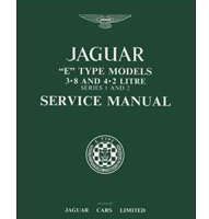 1961 Jaguar E-Type 3.8L & 4.2L Series I & 2 Models Service Repair Manual