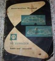 1961 Volkswagen Beetle Owner's Manual