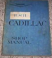 1961 Cadillac Deville Shop Service Manual