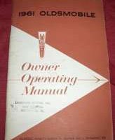 1961 Oldsmobile Super 88, Dynamic 88 & Ninety-Eight Owner's Manual