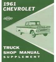 1961 Chevrolet Truck Service Manual Supplement