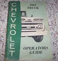 1961 Chevrolet Truck Owner's Manual