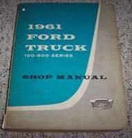 1961 Ford B-Series School Bus Service Manual